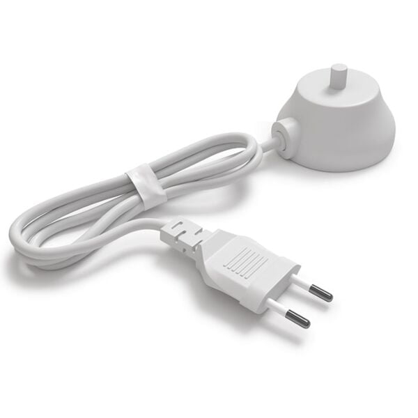 Ładowarka do szczoteczek sonicznych Smilesonic EX — Biały — produkt w zbliżeniu