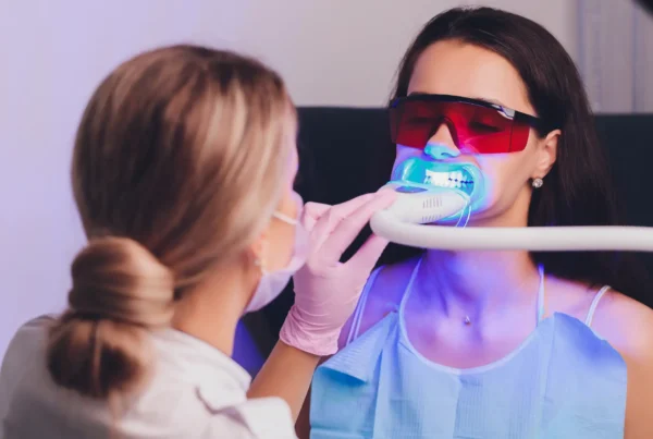 Dead tooth whitening