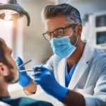 Dentysta w pracy